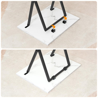 HOOBRO Sturdy, Compact, and Foldable TV Tray Table /2PICS