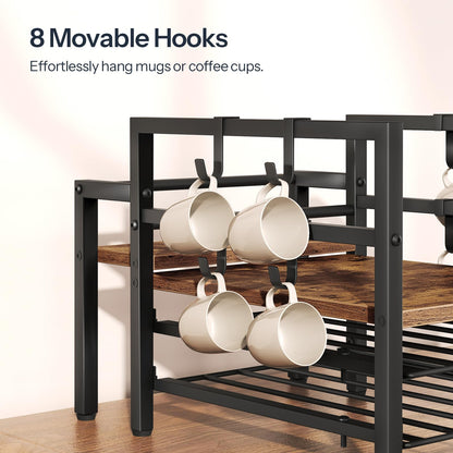 HOOBRO K-Cup Coffee Capsule Holder with Cup Holder