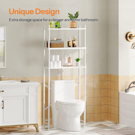 HOOBRO 3-Tier Bathroom Organizer Shelf Over The Toilet Storage