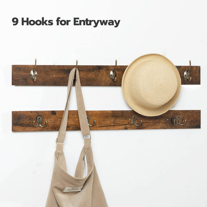 HOOBRO 39.4-inch Padded Shoe Cabinet Bench with Compartments