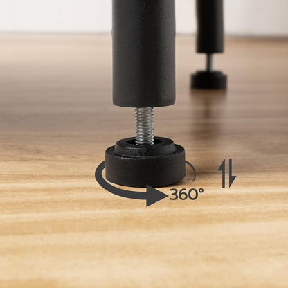 HOOBRO 5-Tier Kitchen Bakers Rack with Power Outlets