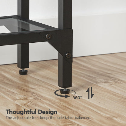 HOOBRO 39.4 inch Metal Frame Entryway Console Table