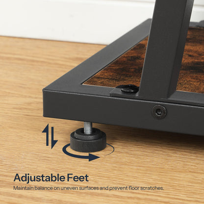 HOOBRO 29.5-inch 2-Tier Narrow Console Table