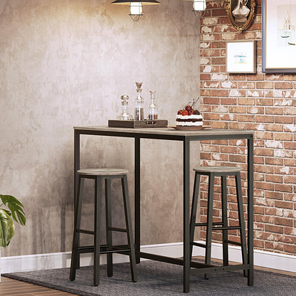 HOOBRO Greige 25.8-inch Bar Stool / 2PICS