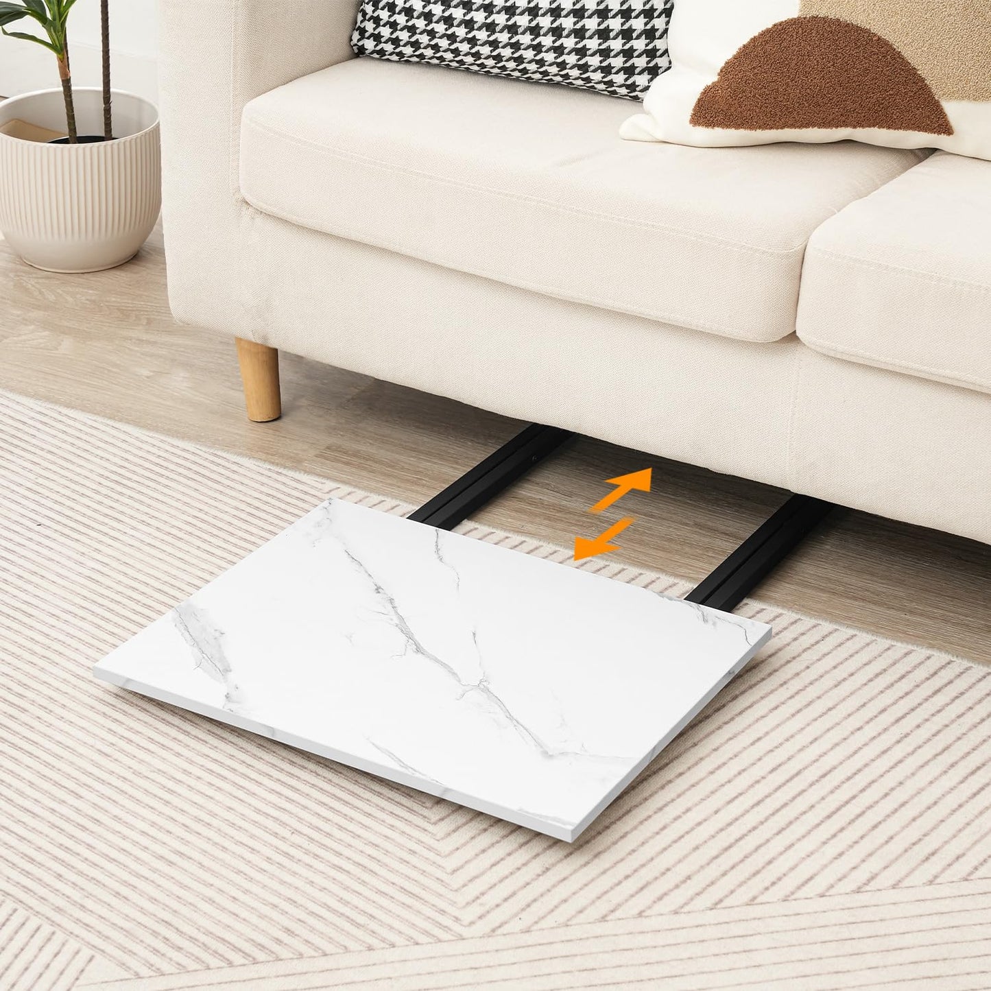 HOOBRO Sturdy, Compact, and Foldable TV Tray Table /2PICS