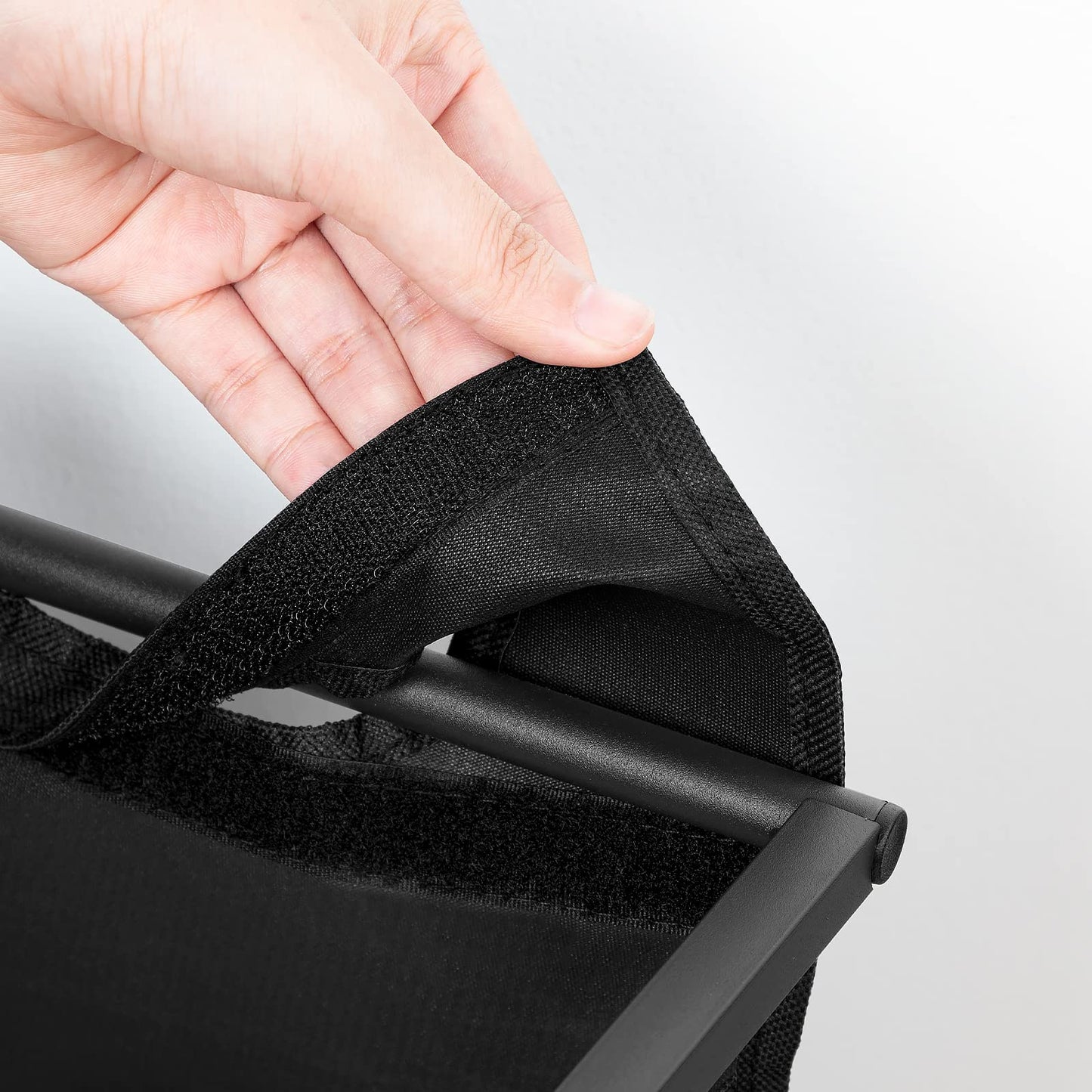 HOOBRO 3 x 11.5 Gallon (43.5 Liters) Wheeled Laundry Basket with Removable Oxford Cloth Laundry Bag