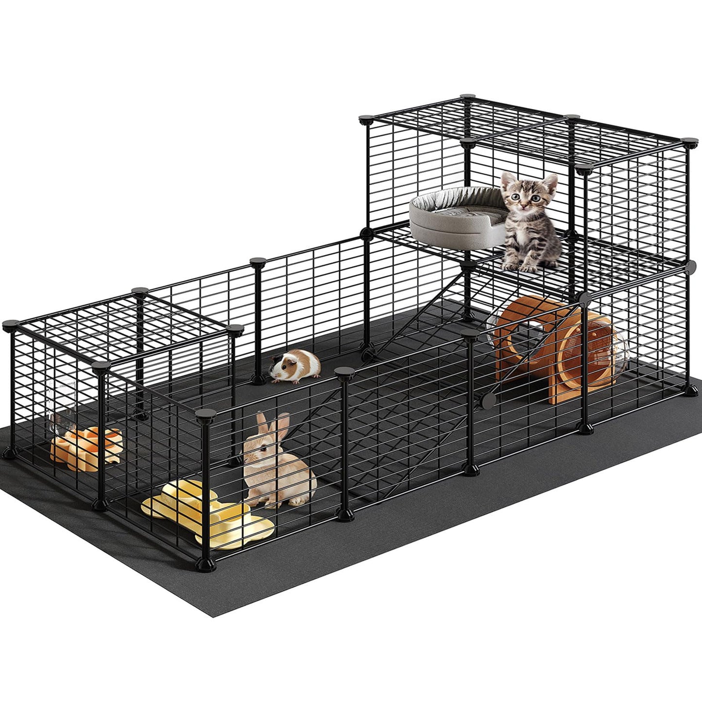 HOOBRO Guinea Pig Cage with Waterproof Mat