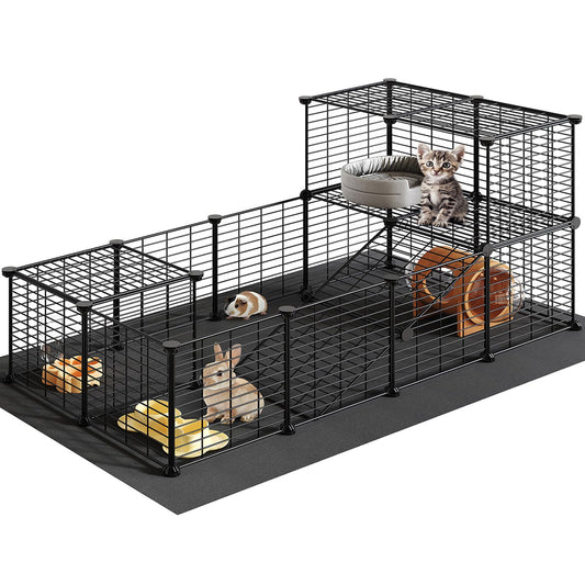 HOOBRO Guinea Pig Cage with Waterproof Mat