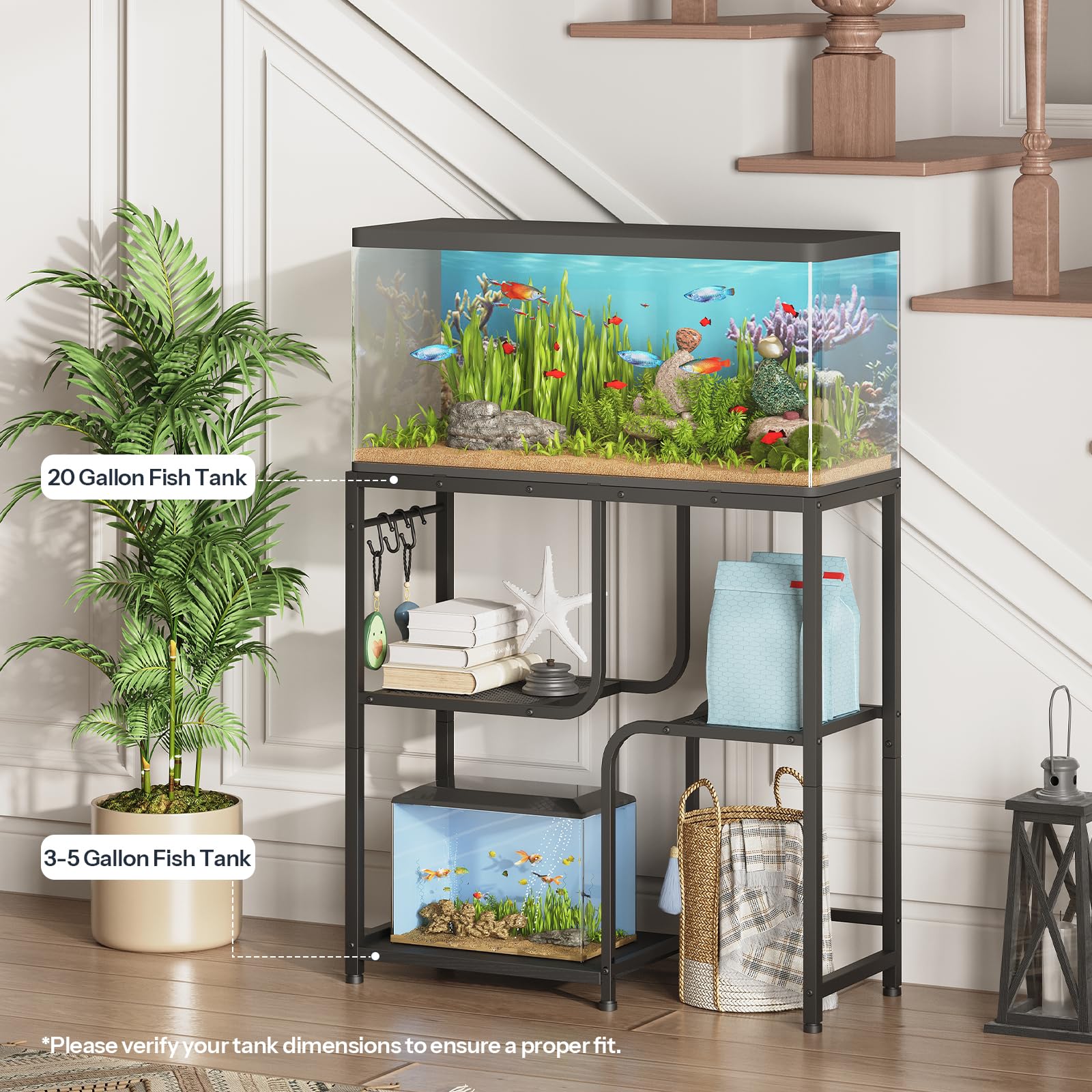 HOOBRO 20-Gallon Aquarium Stand