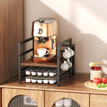 HOOBRO K-Cup Coffee Capsule Holder with Cup Holder