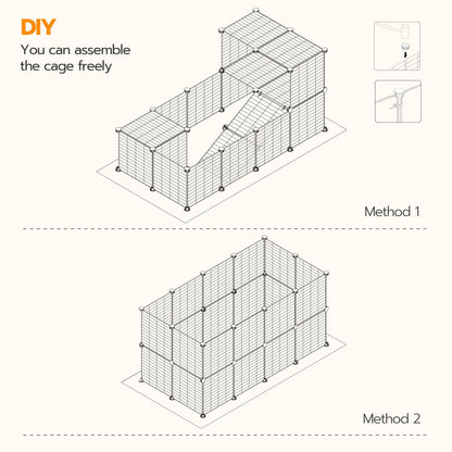 HOOBRO Guinea Pig Cage with Waterproof Mat