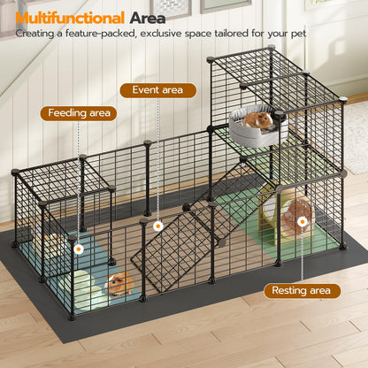 HOOBRO Guinea Pig Cage with Waterproof Mat