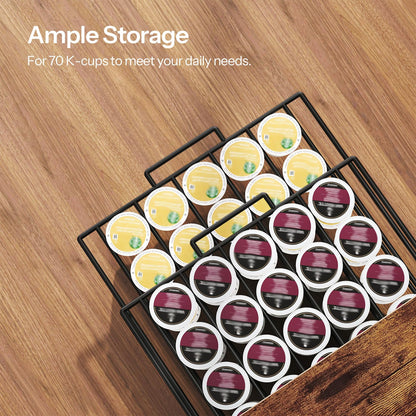 HOOBRO K-Cup Coffee Capsule Holder with Cup Holder