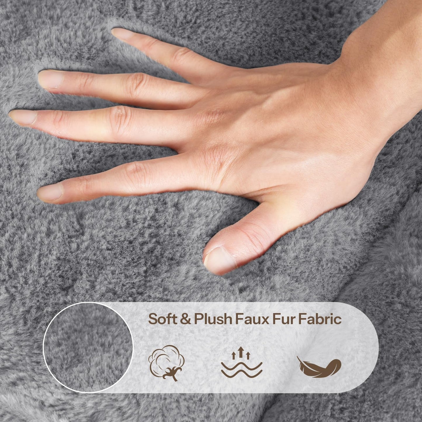 HOOBRO Oversized Bean Bag Chair for Adult