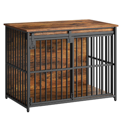 HOOBRO 36.6-inch Dog Crate Furniture & Heavy Duty Dog Kennel