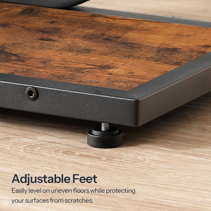 HOOBRO 2-Tier Narrow Console Table for Entryway