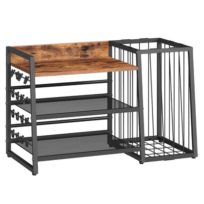 HOOBRO Countertop Snack Organizer Rack for Office Break Room & Kitchen