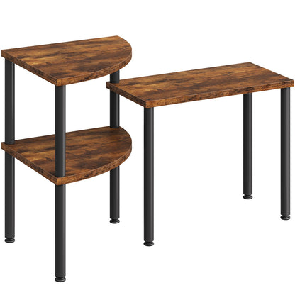 HOOBRO Countertop Corner Organizer Shelf for Kitchen and Coffee Bar