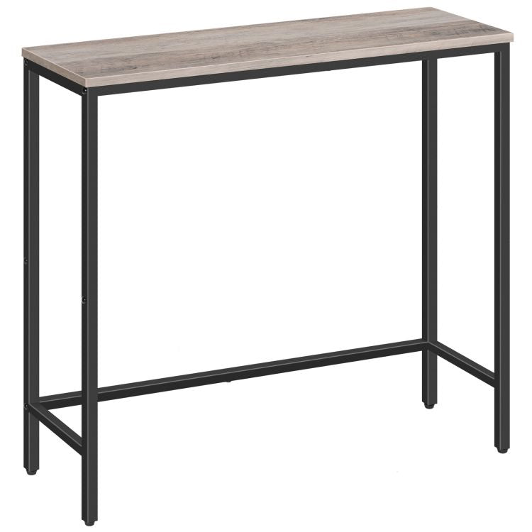 HOOBRO Narrow Console Table, 29.5" Small Entryway Table, Thin Sofa Table, Side Table, Display Table, for Hallway, Bedroom, Living Room, Foyer