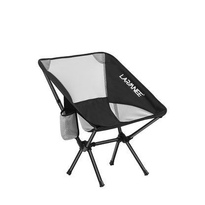 HOOBRO Ultralight Mesh Folding Camping Chair | Portable Backpacking Chair with Side Pocket & Carry Bag