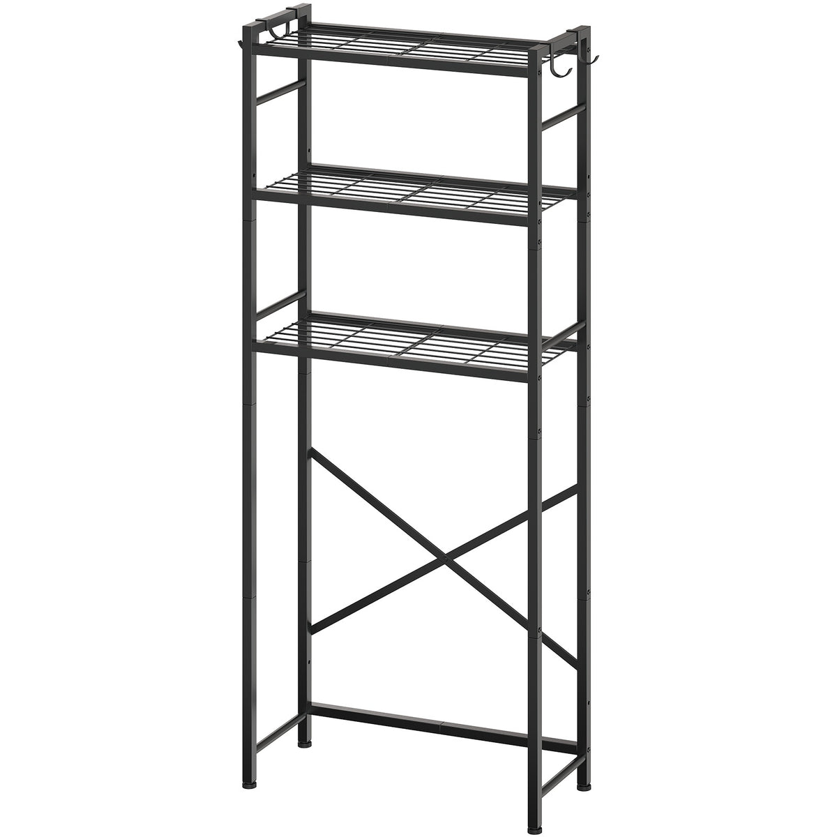 HOOBRO 3-Tier Over the Toilet Storage Rack, Bathroom Space Saver Organizer