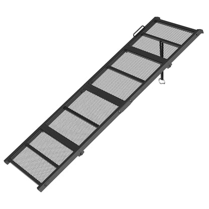 Two black plastic strips on a white background
