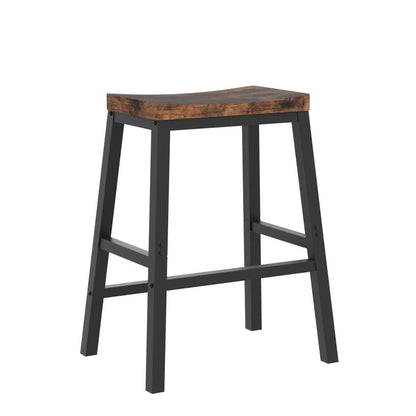 HOOBRO Kitchen Saddle Bar Stool / 2PICS