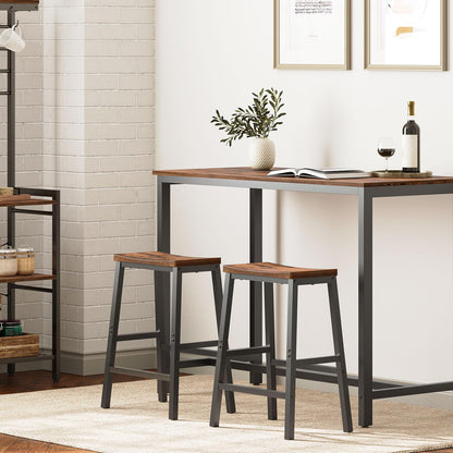 HOOBRO Kitchen Saddle Bar Stool / 2PICS