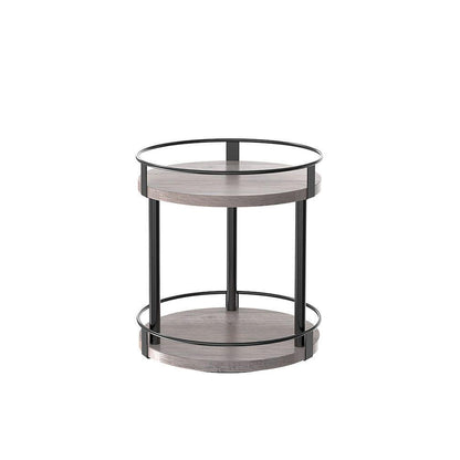HOOBRO Lazy Susan Organizer, Rotating Spice Rack,Turntable Spice Holder, for Kitchen Countertop and Cabinet, Greige
