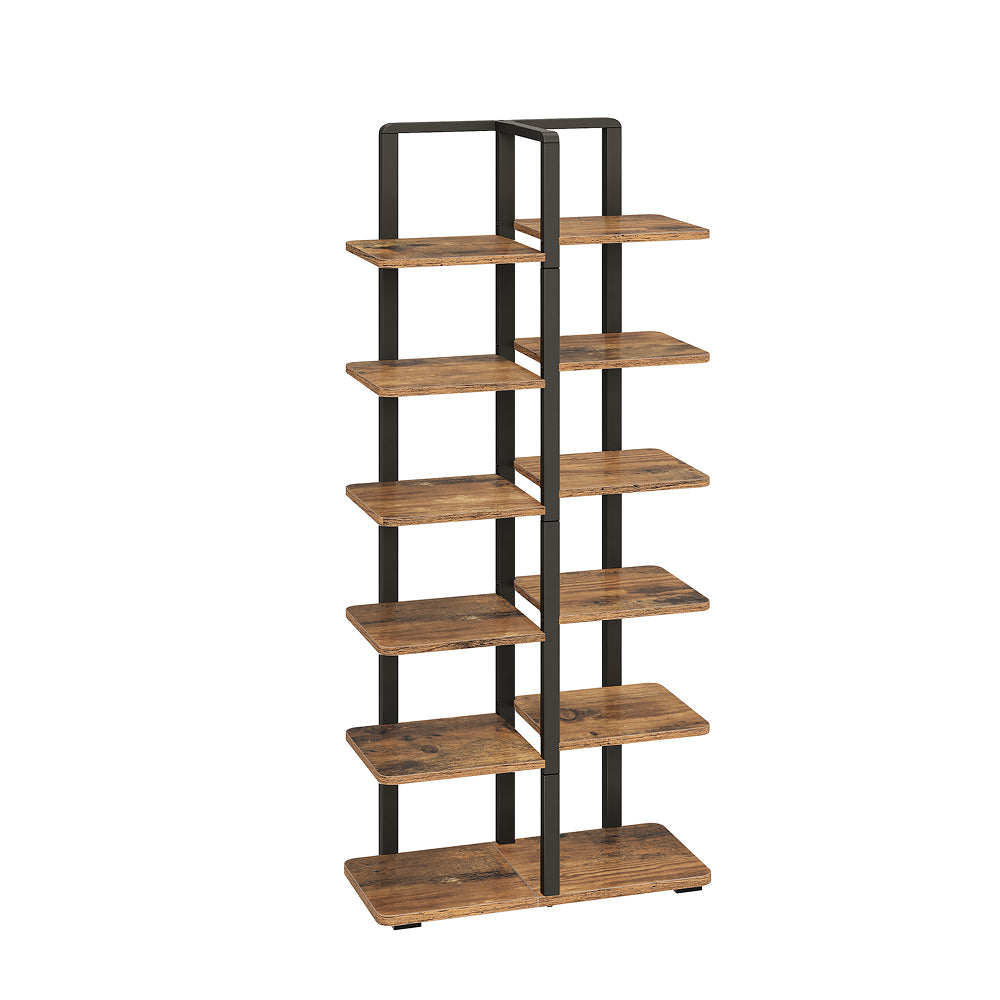 HOOBRO Vertical Shoe Rack, 6-Tier Tall Shoe Storage Organizer