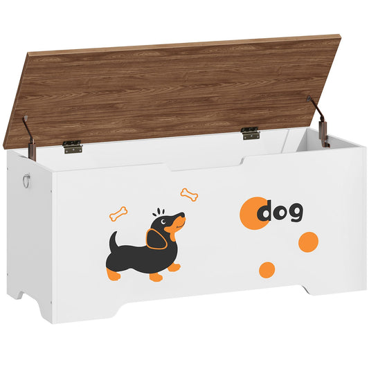 HOOBRO 43.3-inch Wooden Storage Bench & Toy Box