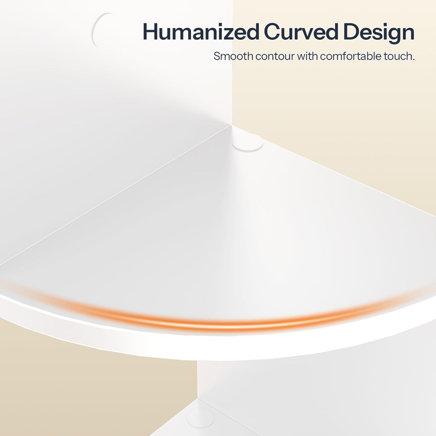Product with a smooth curved design on a white background