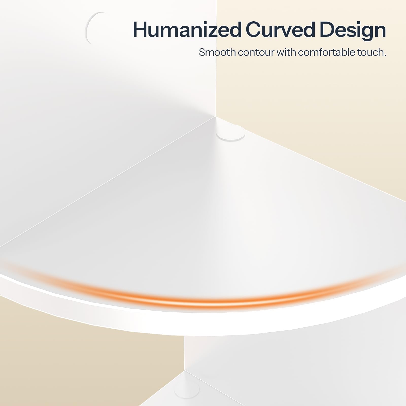 Product with a smooth curved design on a white background