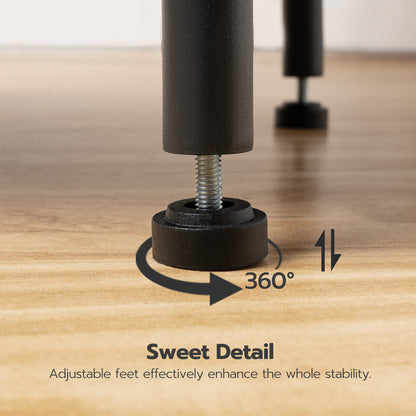 HOOBRO 6-Tier Square Rack Corner Bookshelf