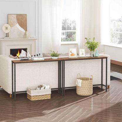 HOOBRO 39.4-inch Narrow Entryway Console Table
